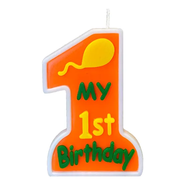 Multicolor_Candles_My_First_Birthday_Candle