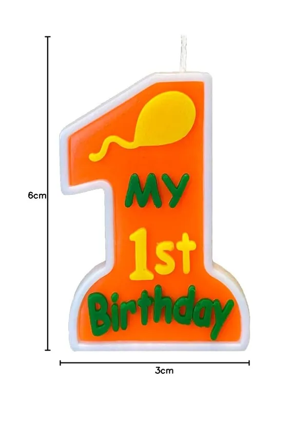 Multicolor_Candles_My_First_Birthday_Candle