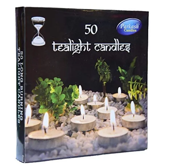 Set_of_50_White_Candles_Paraffin_Wax_Candles_Tea_Light_(Unscented),30_X_40_Mm