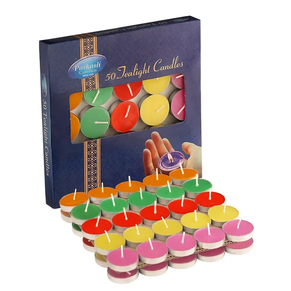 Set_of_100_Multicolor_Candles_Paraffin_Wax_Candles_Tea_Light_-_Unscented