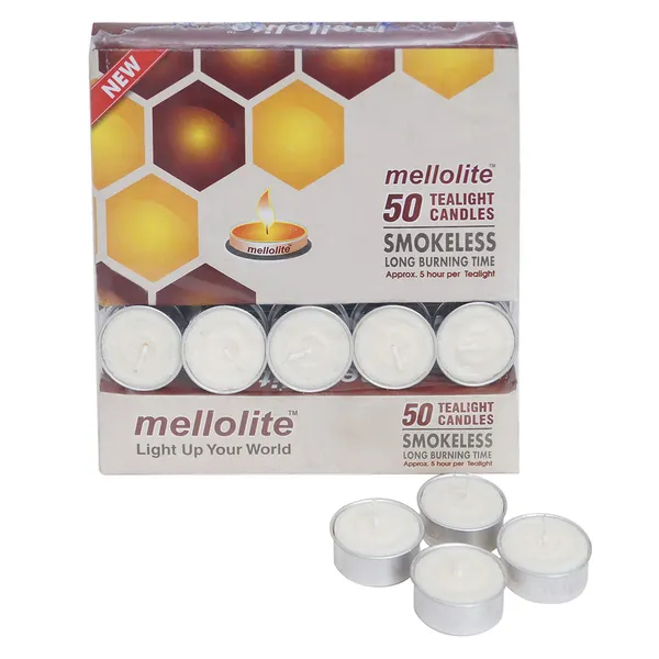 Set_Of_100_White_Wax_By_Parkash_Tea_Light_Unscented_Candles_Cd-35_-_(5_Hr_Burning_Time)