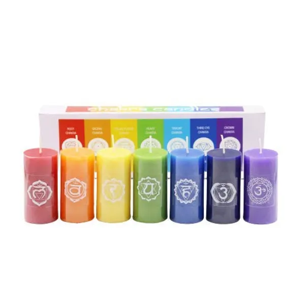 Set_of_7_Multicolor_Parrafin_Wax_Chakra_Candle