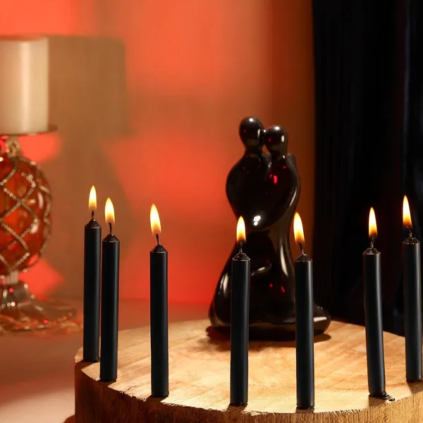 Set_of_20_Black_Candles_Ritual_Spell_Unscented_Chime_Wax_Candles