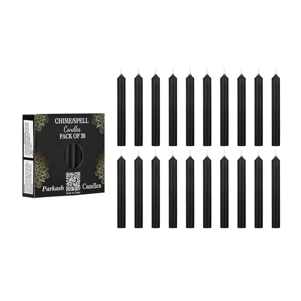 Set_of_20_Black_Candles_Ritual_Spell_Unscented_Chime_Wax_Candles