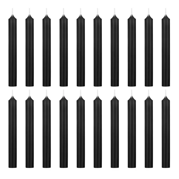 Set_of_20_Black_Candles_Ritual_Spell_Unscented_Chime_Wax_Candles