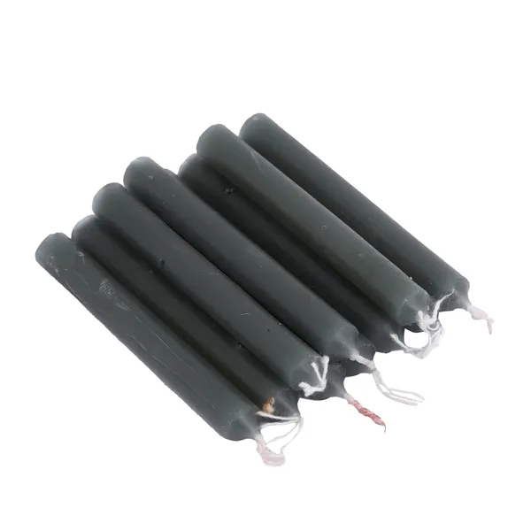 Set_of_20_Grey_Wax_Candles_Chime_Candles_Ritual_Spell_CandleUnscented