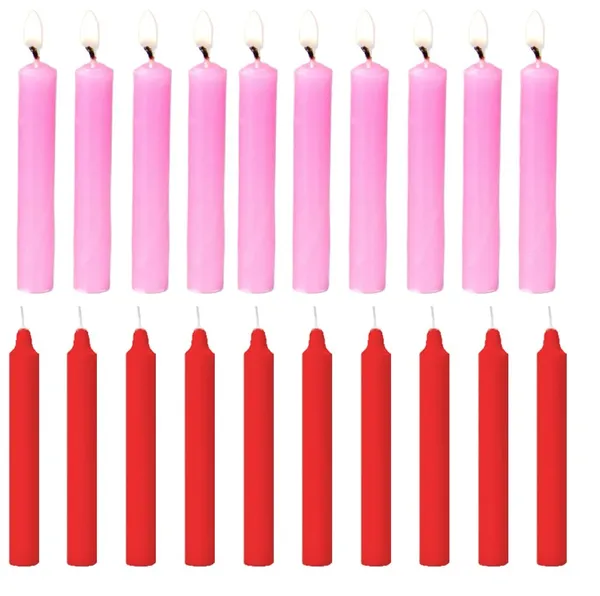 Set_of_20_Pink&Red_Candles_Multicolour_Chime_Candles