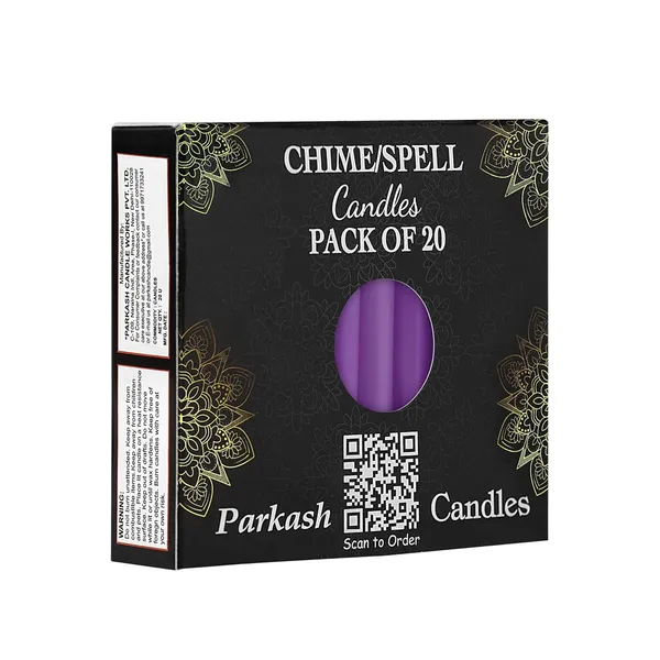 Set_of_20_Purple_Candles_Chime_Candles_Ritual_Spell_CandleUnscented,_Wax