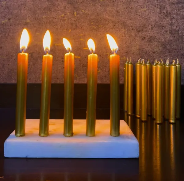 Set_Of_40_Golden_Candles_Chime_Candles/Stick_Candle/Spell_Candle_Ritual_Spell_CandleUnscented,_Wax
