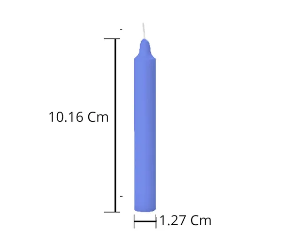 Set_Of_40_Light_Blue_Candles_Chime_Candles/Stick_Candle/Spell_Candle_Ritual_Spell_CandleUnscented_Wax