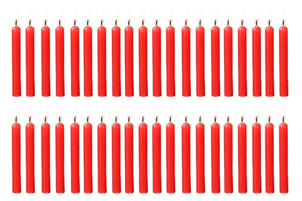 Set_Of_40_Red_Wax_By_Parkash_Candles_Chime_Candles/Stick_Candle/Spell_Candle_Ritual_Spell_CandleUnscented