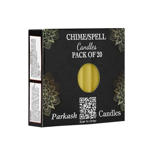 Set_of_20_Yellow_Candles_Chime_Candles_Ritual_Spell_CandleUnscented,_Wax