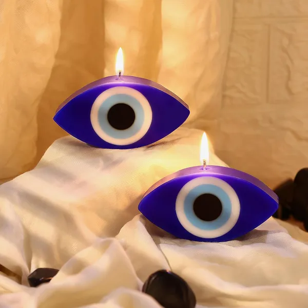 Pack_of_2_Blue_Candles_Blue_Evil_Eye_Candle_Gift_Nazar_Home_Decor_Handmade_Candles_Desk_Sculpture_Decoration_For_House_(Evil_Eye),_Wax,_Unscented