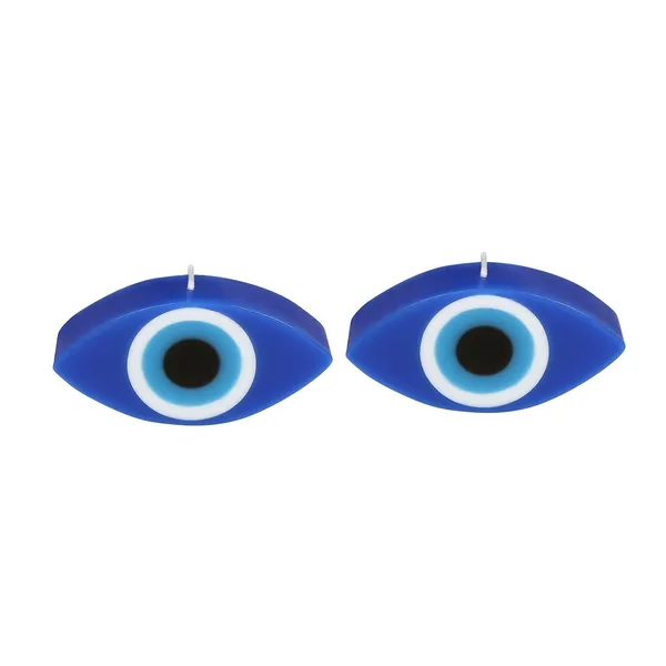 Pack_of_2_Blue_Candles_Blue_Evil_Eye_Candle_Gift_Nazar_Home_Decor_Handmade_Candles_Desk_Sculpture_Decoration_For_House_(Evil_Eye),_Wax,_Unscented