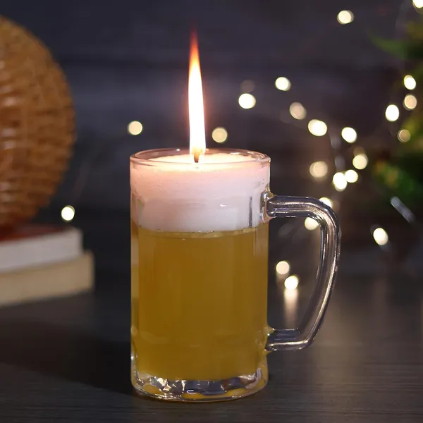 Yellow_Candles_Beer_Mug_Theme_Candle_For_Party_Decoration