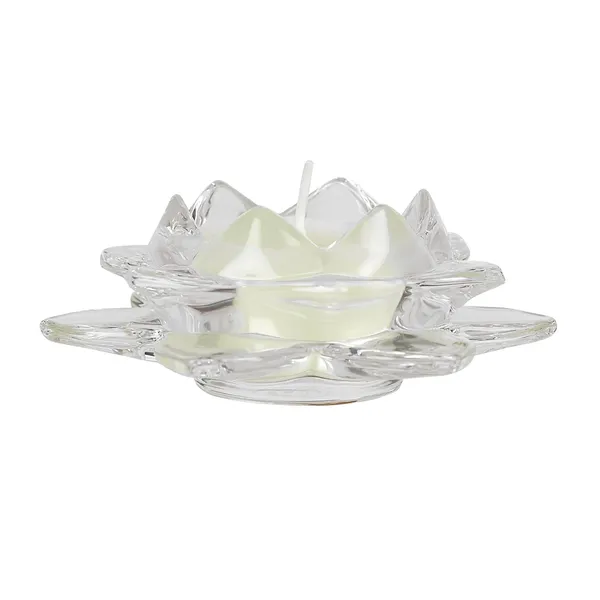 Ivory_Candles_Glass_Lotus_Candle