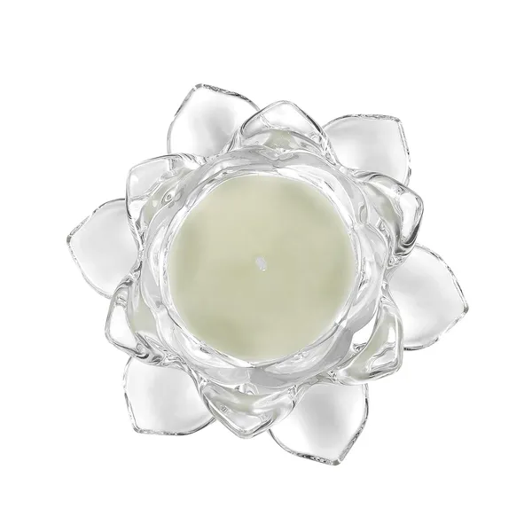 Ivory_Candles_Glass_Lotus_Candle