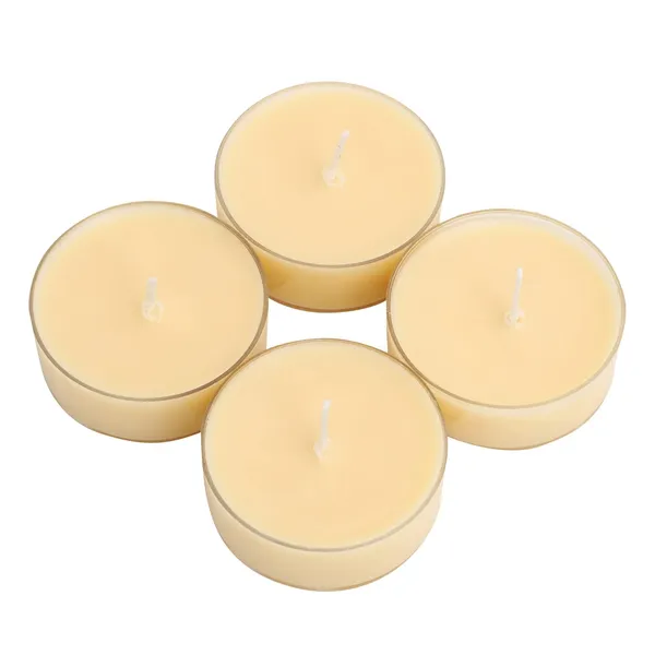 Pack_Of_4_Multicolor_Candles_Scented_Premium_Soy_Wax_Jumbo_Tealights,_(Oud_Wood)