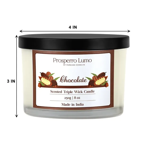 White_Candles_3_Wick_Soy_Wax_Scented_Candle35_Hours_Burn_TimeLong_Lasting_Premium_CandlesIdeal_For_Home_Decor_Gifting_&_Aromatherapy_(Chocolate)