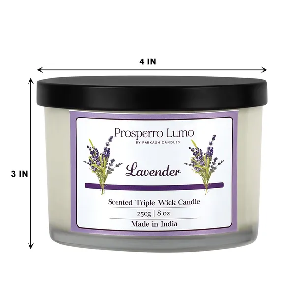 White_Candles_3_Wick_Soy_Wax_Scented_Candle35_Hours_Burn_TimeLong_Lasting_Premium_CandlesIdeal_For_Home_Decor_Gifting_&_Aromatherapy_(Lavender)