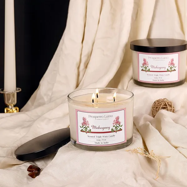 White_Candles_3_Wick_Soy_Wax_Scented_Candle35_Hours_Burn_TimeLong_Lasting_Premium_CandlesIdeal_For_Home_Decor_Gifting_&_Aromatherapy_(Mahogany)