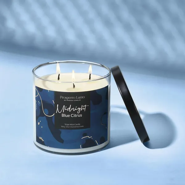 Soy_Wax_Scented_Triple_Wick_Votive_Jar_Candle_|_For_Home_Decor_Gift_Set_|_Midnight_Blue_Citrus
