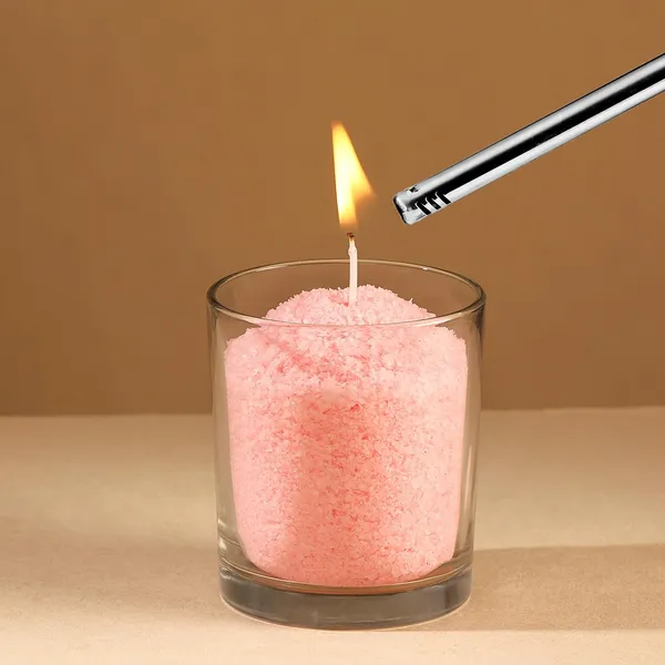 White_Non_Toxic_Powder_Candles_|_Refillable_Sand_Wax_With_20_Wicks_|_Vanilla