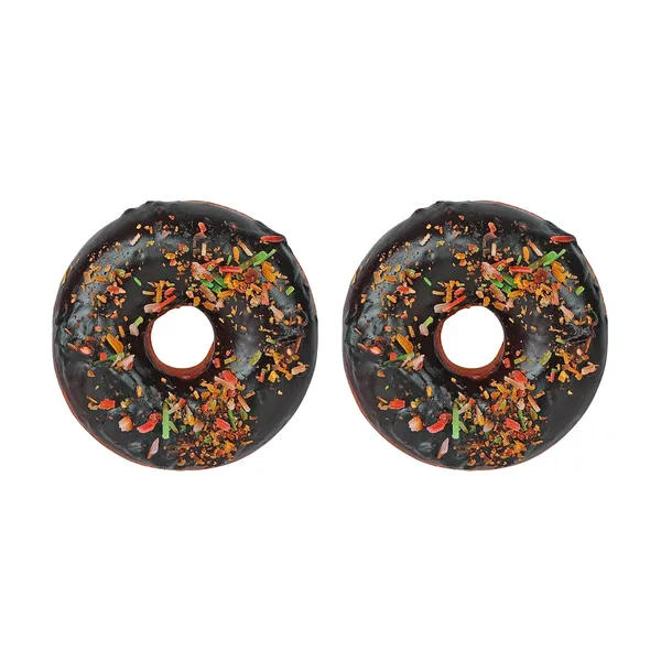 Pack_Of_2_Chocolate_Brown_Paraffin_Wax_Donuts_Candle_|_For_Home_Decor_Birthday_Gifting_|_Unscented
