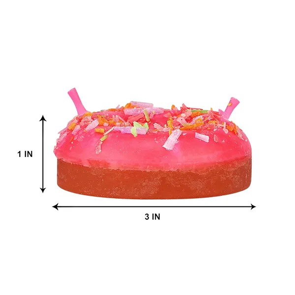 Pack_Of_2_Strawberry_Pink_Paraffin_Wax_Donuts_Candle_|_For_Home_Decor_Birthday_Gifting_|_Unscented