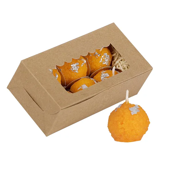 Set_of_6_Paraffin_Wax_Hand_Poured_Motichur_Ladoo_Candle_|_For_Festive_Gifting_and_Home_Decoration_|_Unsented