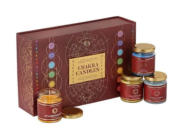 Set_of_7_Multicolor_Candles_Chakra_Candles_Scented_Jar_Candle