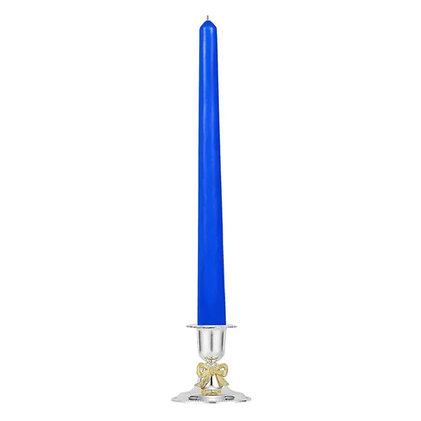 Set_of_4_Blue_Candles_Unscented_Dripless_Taper_Candles_10_Inch_X_0.75_Inch_Candle_Light_Dinner_Spell_Paraffin_Wax