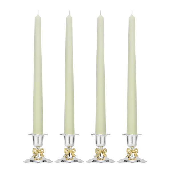 Set_of_4_Ivory_Candles_Unscented_Dripless_Taper_Candles_10_Inch_X_0.75_Inch_Candle_Light_Dinner_Spell_Paraffin_Wax