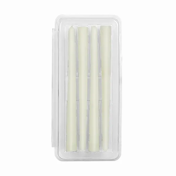 Set_of_4_Ivory_Candles_Unscented_Dripless_Taper_Candles_10_Inch_X_0.75_Inch_Candle_Light_Dinner_Spell_Paraffin_Wax