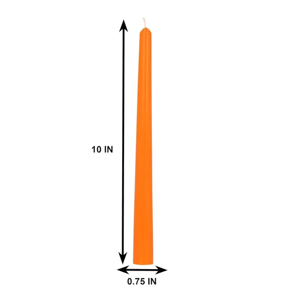 Set_of_4_Orange_Candles_Unscented_Dripless_Taper_Candles_10_Inch_X_0.75_Inch_Candle_Light_Dinner_Spell_Paraffin_Wax
