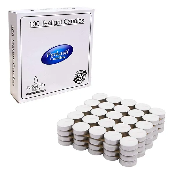 Set_of_100_White_Candles_Paraffin_Wax_Candles_Tea_Light,_3_Hr_Burn_Time,_No_Residue_Diwali_Decoration,Smokeless_Unscented