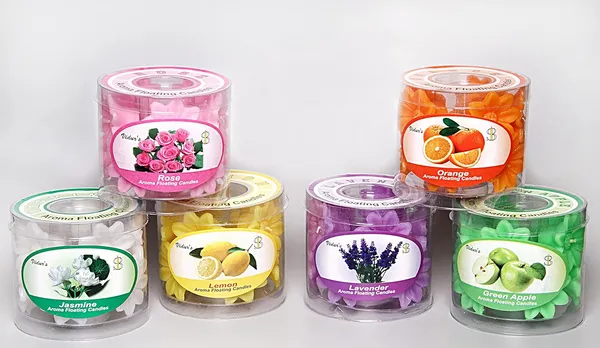 Pack_Of_10_White_Floating_Candles_Scented_Flower_Shaped_Decorative_Candles__(Green_Apple)