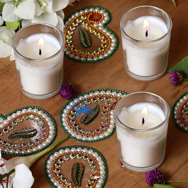 White_Candles_Smokeless_Votive_Glass_Candles_Burning_Time_-_10_Hours_(Unscented)