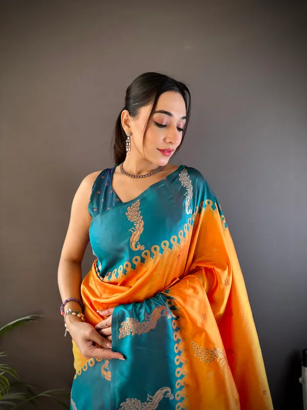 Orange_Sarang_Saree__For_Women