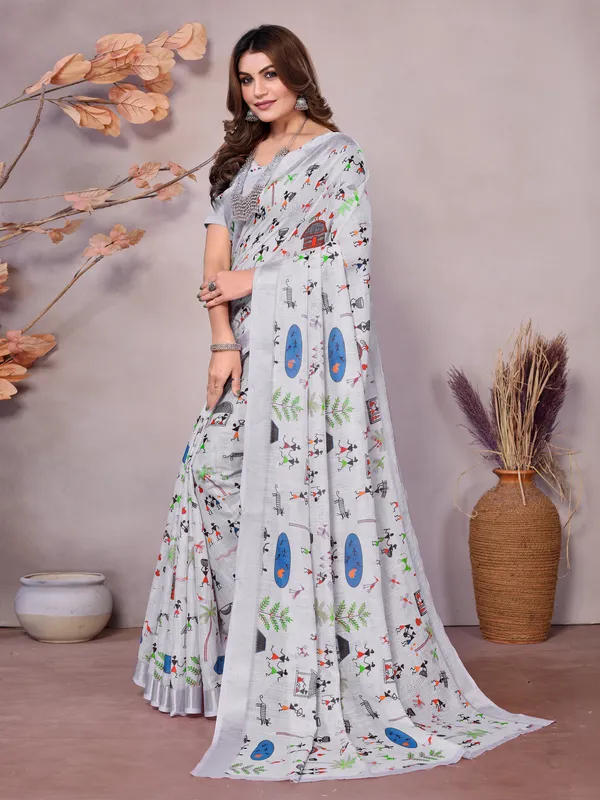 Light_Grey_Handloom_Cotton_Saree_with_Digital_Print