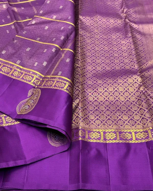 Purple_Color_Viral_Pick_Soft_Banarasi_Silk_Saree_with_Pure_Golden_Zari_Work_&_Classy_Bloue_Piece