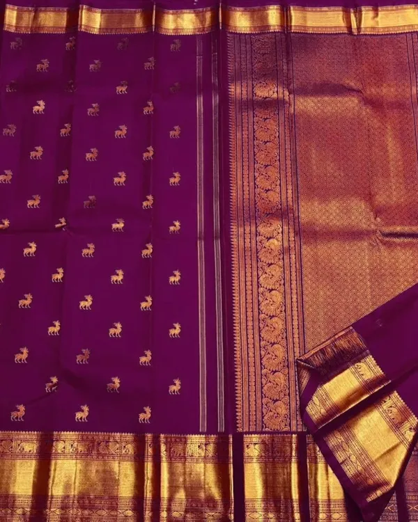Purple_Color_Recently_Added_Soft_Banarasi_Silk_Saree_with_Pure_Golden_Zari_Work_&__Classy_Bloue_Piece