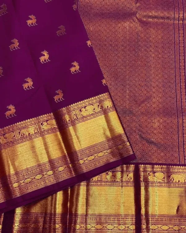 Purple_Color_Recently_Added_Soft_Banarasi_Silk_Saree_with_Pure_Golden_Zari_Work_&__Classy_Bloue_Piece