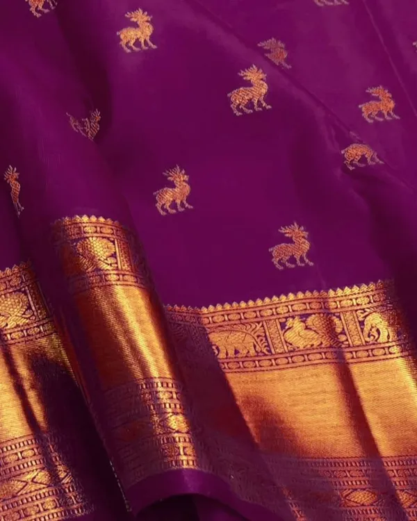 Purple_Color_Recently_Added_Soft_Banarasi_Silk_Saree_with_Pure_Golden_Zari_Work_&__Classy_Bloue_Piece