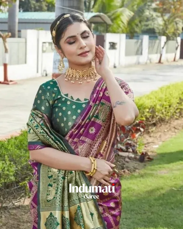 Purple_Color_Customer_Favorite_Soft_Banarasi_Silk_Saree_with_Classy_Blouse_Piece