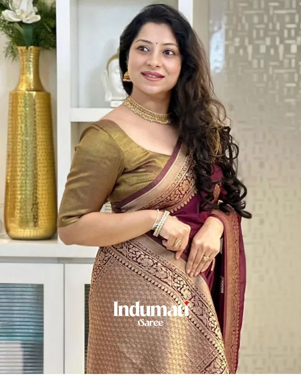 Maroon_Color_Luxury_Edition_Soft_Banarasi_Silk_Saree_with_Classy_Blouse_Piece