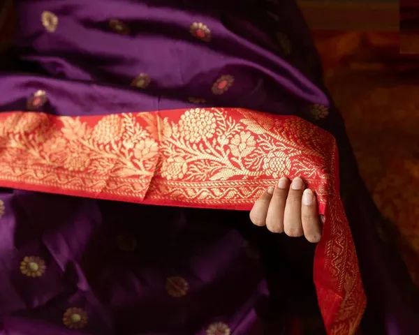 Purple_And_Red_Color_Fresh_Arrival_Soft_Banarasi_Silk_Saree_with_Classy_Bloue_Piece