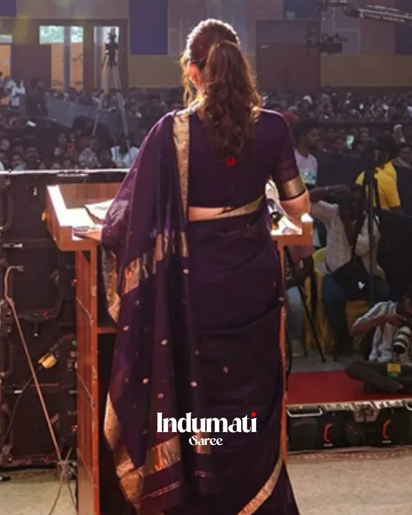 Purple_Color_Premium_Cotton_Silk_Saree_With_Classy_Blouse_and_tassels