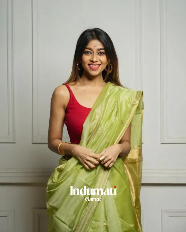 Light_Green_Color_Fresh_Arrival_Cotton_Silk_Saree_with_Classy_Bloue_Piece