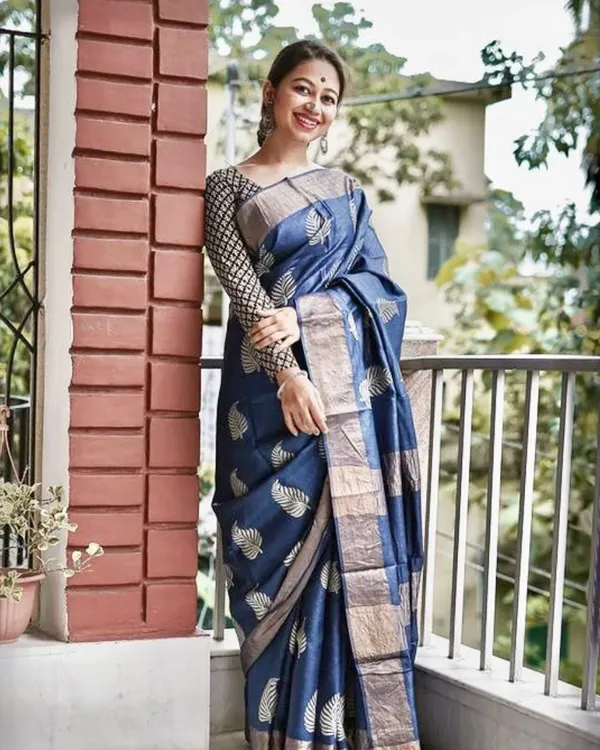 Blue_Color_Luxury_Edition_Soft_Banarasi_Silk_Saree_with_Classy_Bloue_Piece